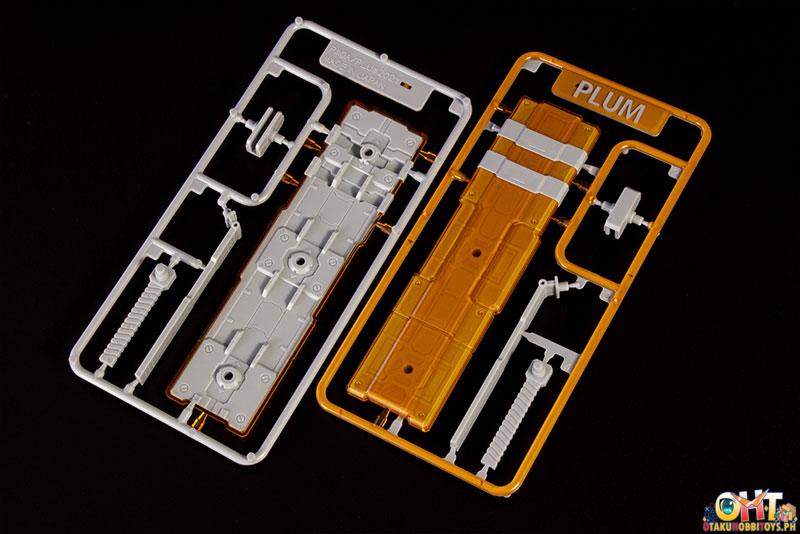 Plum Pla Act Option Series 10: Twin Shield Off White / Clear Orange