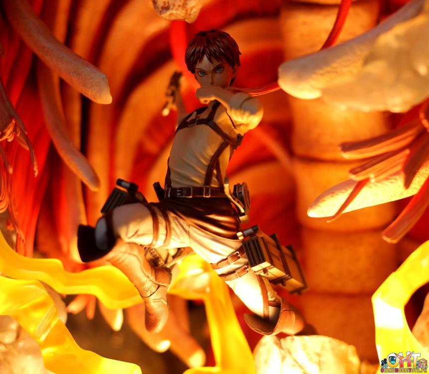 Kinetiquettes Attack on Titan 1/10 Eren Yeager Attack Titan Scale Diorama