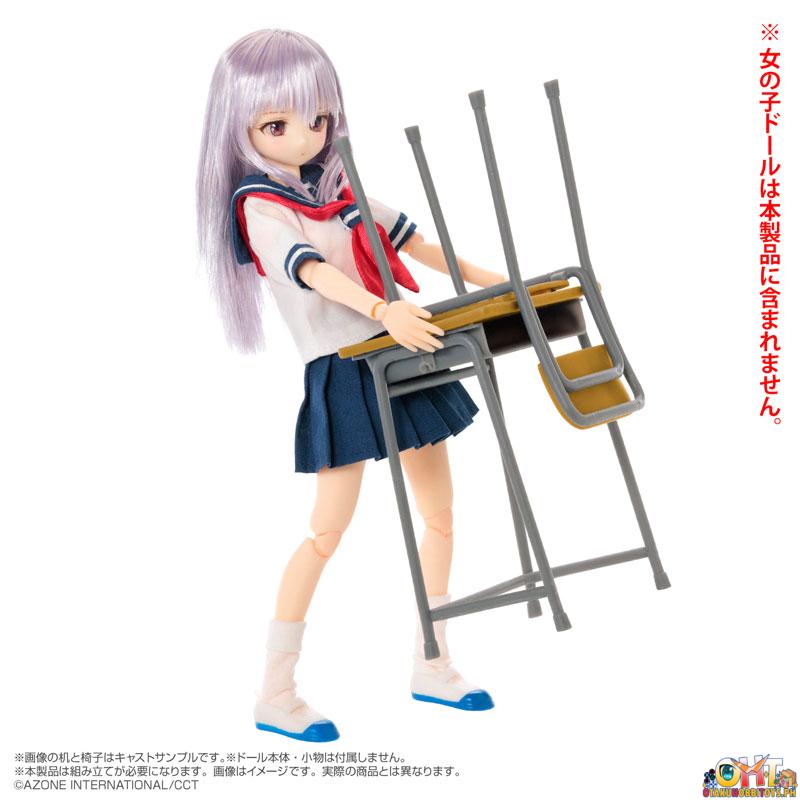 Azone AzoPla Series 1/6 School Desk and Chair Plastic Model Kit