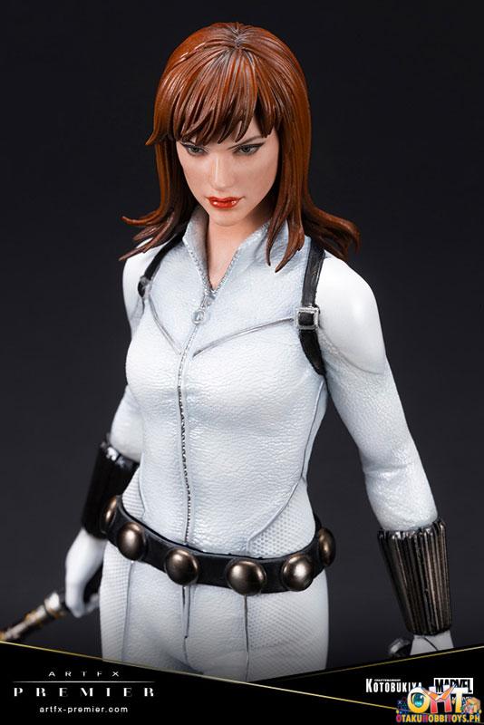 Kotobukiya ARTFX Premier Statue 1/10 Black Widow White Costume Limited Edition - MARVEL UNIVERSE