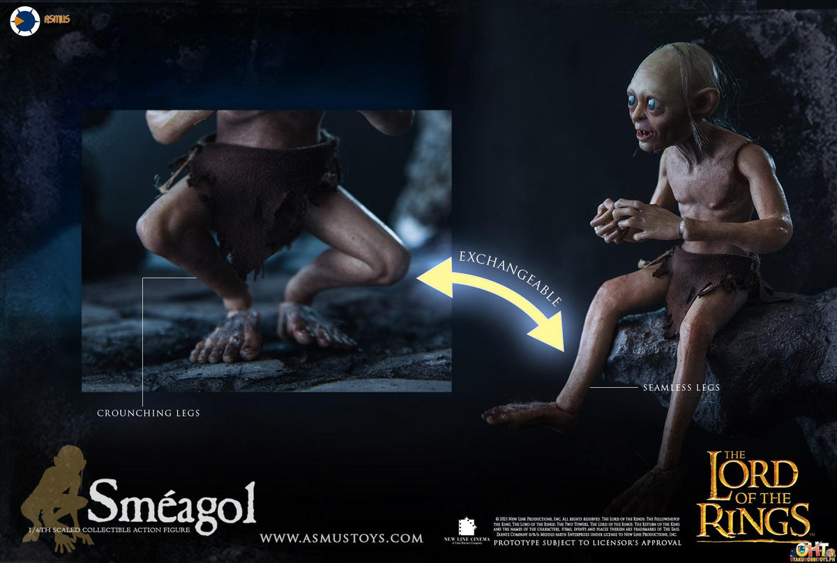 Asmus Toys The Lord of the Rings 1/6 Gollum/Sméagol LOTR030LUX