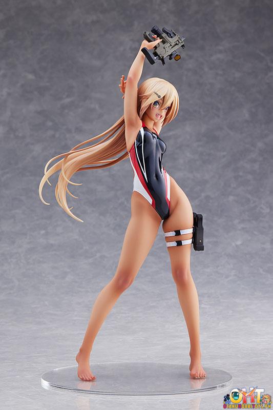 Amakuni ARMS NOTE 1/7 Kouhai-chan of the Swimming Club Red Line Swimsuit Ver.