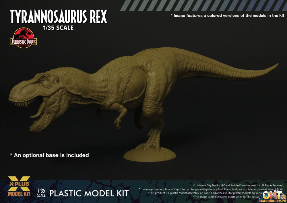 X-Plus Jurassic Park Model Kit Series 1/35 T-Rex
