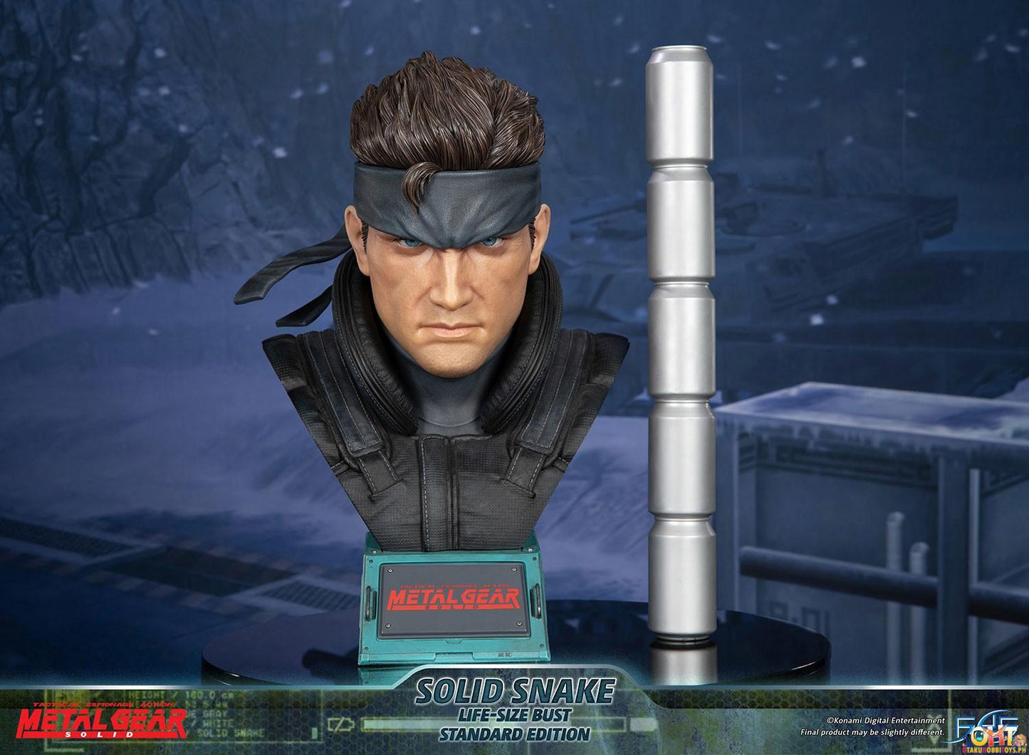 First4Figures Metal Gear Solid - Solid Snake Life-Size Bust [Standard Edition LSB]