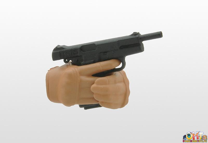 TOMYTEC Little Armory LAOP06: figma Tactical Gloves 2 - Handgun Set (Tan)