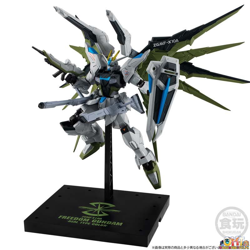 Bandai Mobile Suit Gundam G-Frame FA Freedom Gundam (REAL TYPE COLOUR) & Justice Gundam (REAL TYPE COLOUR) Set W/o Gum