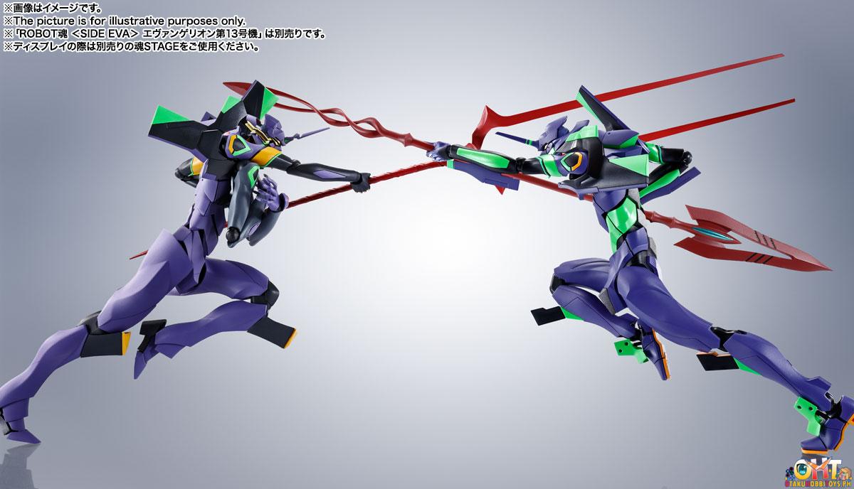 THE ROBOT SPIRITS <SIDE EVA> Evangelion Unit 1 + Cassius Spear (Renewal Color Edition) - Evangelion: 3.0+1.0 Thrice Upon a Time