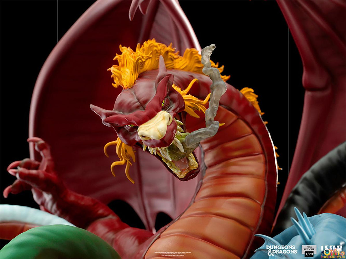 Iron Studios 1/20 Tiamat Battle Demi Art Scale - Dungeons and Dragons