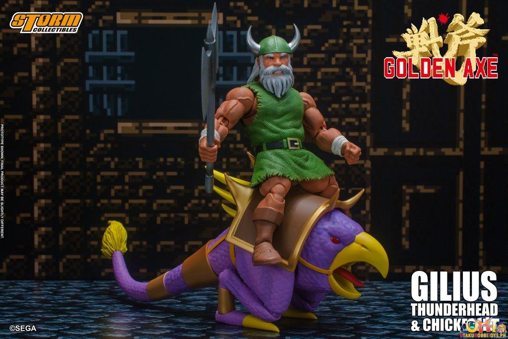 Storm Collectibles Gilius Thunderhead & Chicken Leg - GOLDEN AXE