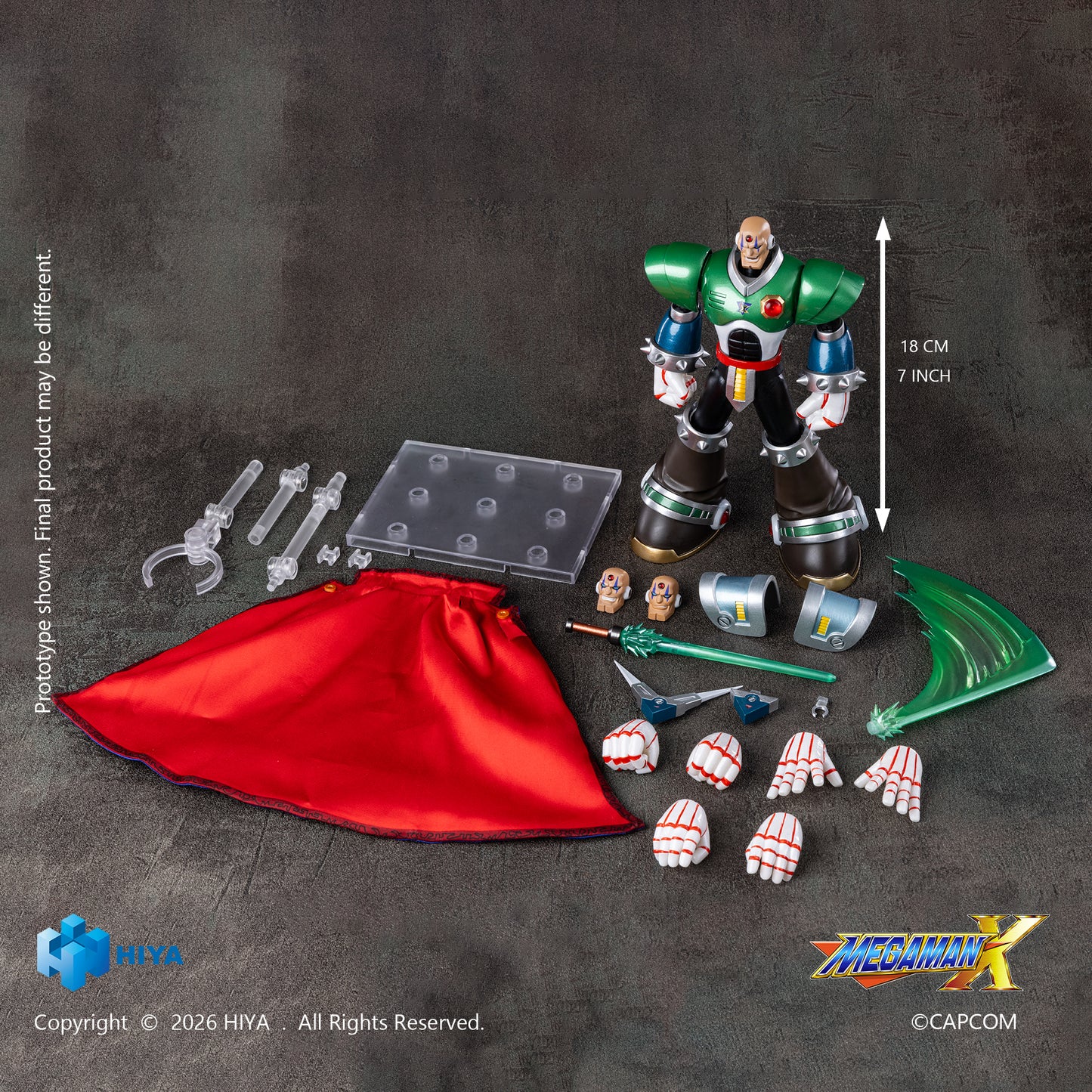 HIYA Toys HIYA Toys 18cm Mega Man X Series - Sigma Action Figure