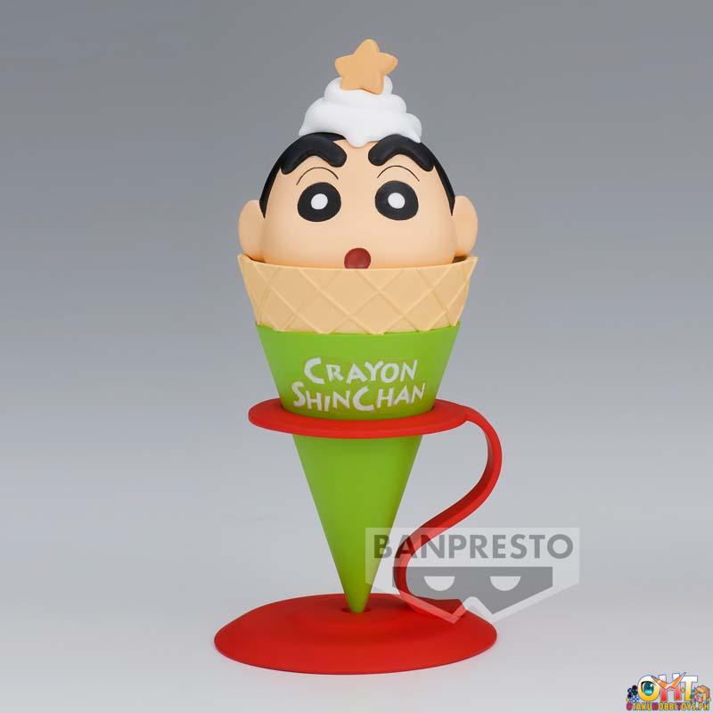 Banpresto Crayon Shinchan Ice Cream Collection SHINCHAN & SHIRO (A:SHINCHAN)