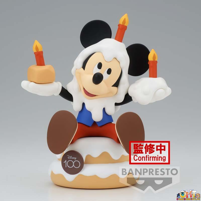 Banpresto Disney Characters Sofubi Figure Mickey Mouse Disney 100TH Anniversary Ver.
