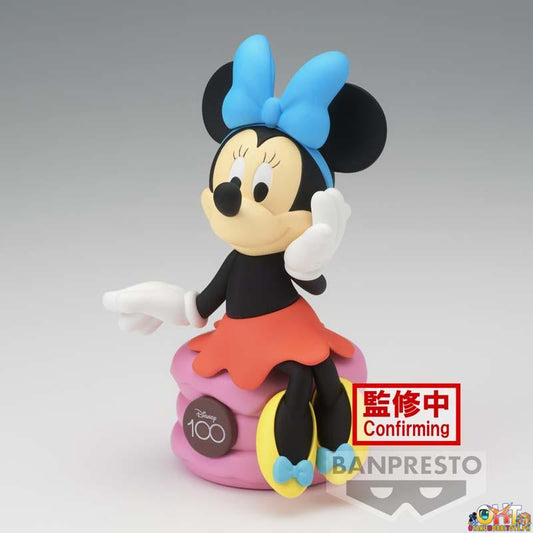 Banpresto Disney Characters Sofubi Figure Minnie Mouse Disney 100TH Anniversary Ver.