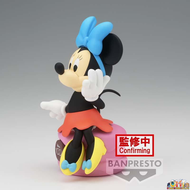 Banpresto Disney Characters Sofubi Figure Minnie Mouse Disney 100TH Anniversary Ver.