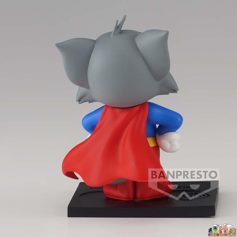Banpresto Tom And Jerry Figure Collection TOM and JERRY as SUPERMAN WB100TH Anniversary Ver. (A:TOM)