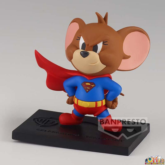 Banpresto Tom And Jerry Figure Collection TOM and JERRY as SUPERMAN WB100TH Anniversary Ver. (B:JERRY)