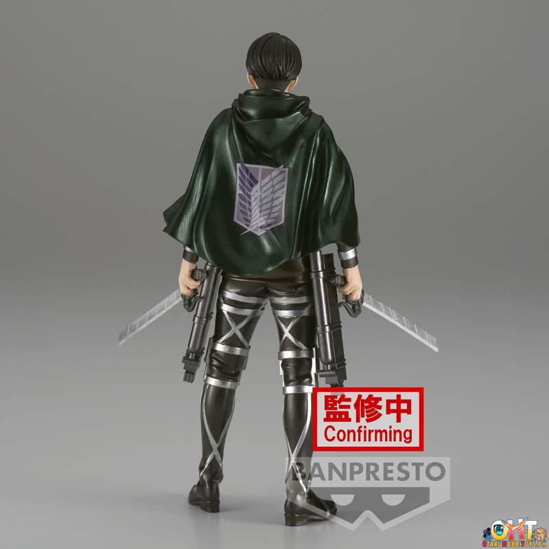 Banpresto Attack On Titan The Final Season Levi Special 10th Anniversary Ver.