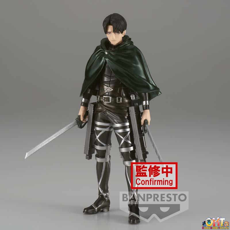 Banpresto Attack On Titan The Final Season Levi Special 10th Anniversary Ver.