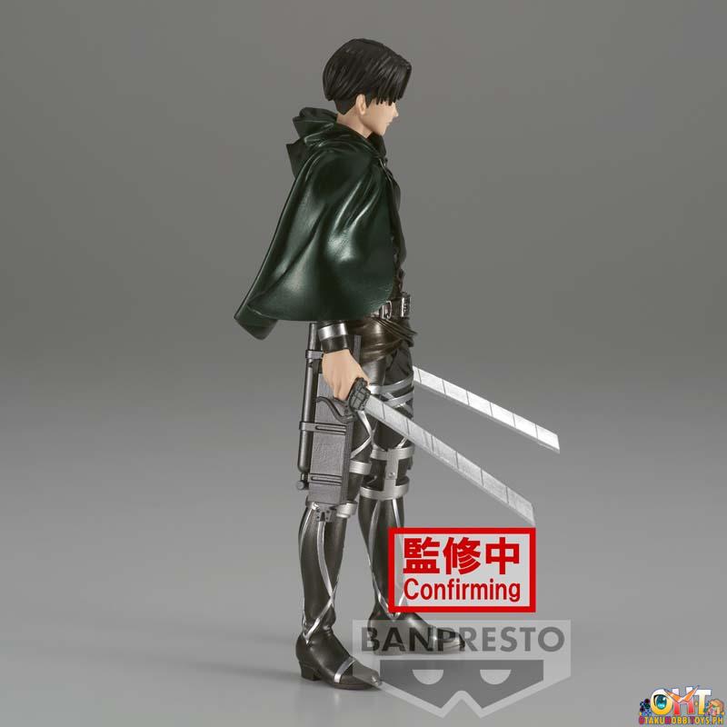 Banpresto Attack On Titan The Final Season Levi Special 10th Anniversary Ver.