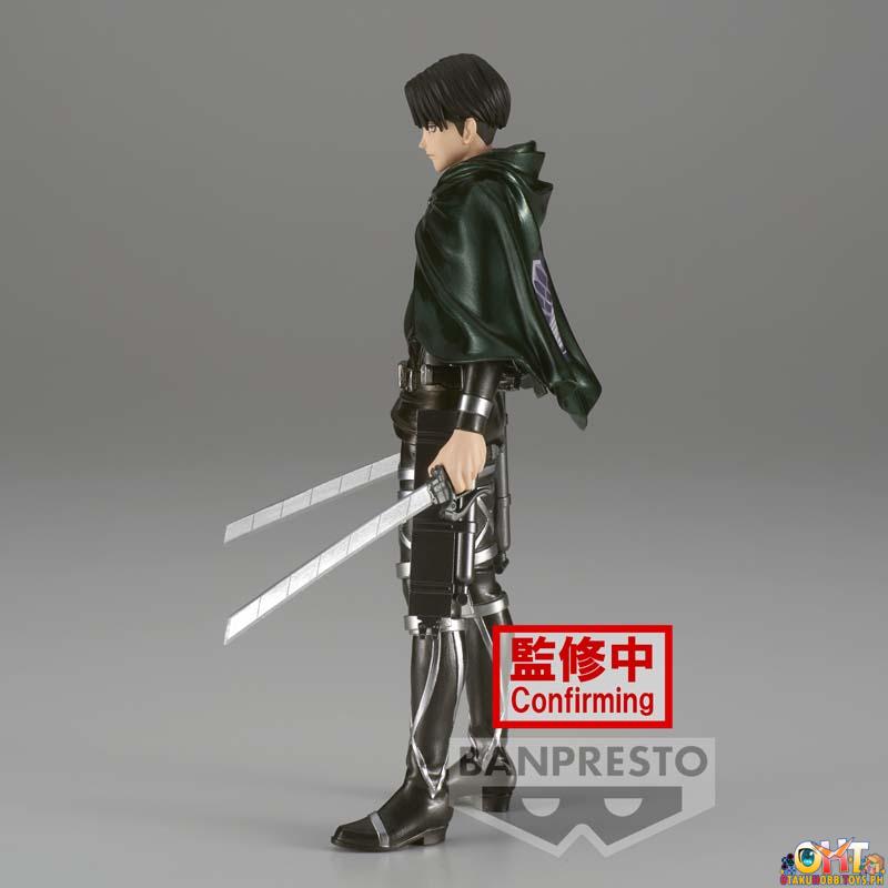 Banpresto Attack On Titan The Final Season Levi Special 10th Anniversary Ver.
