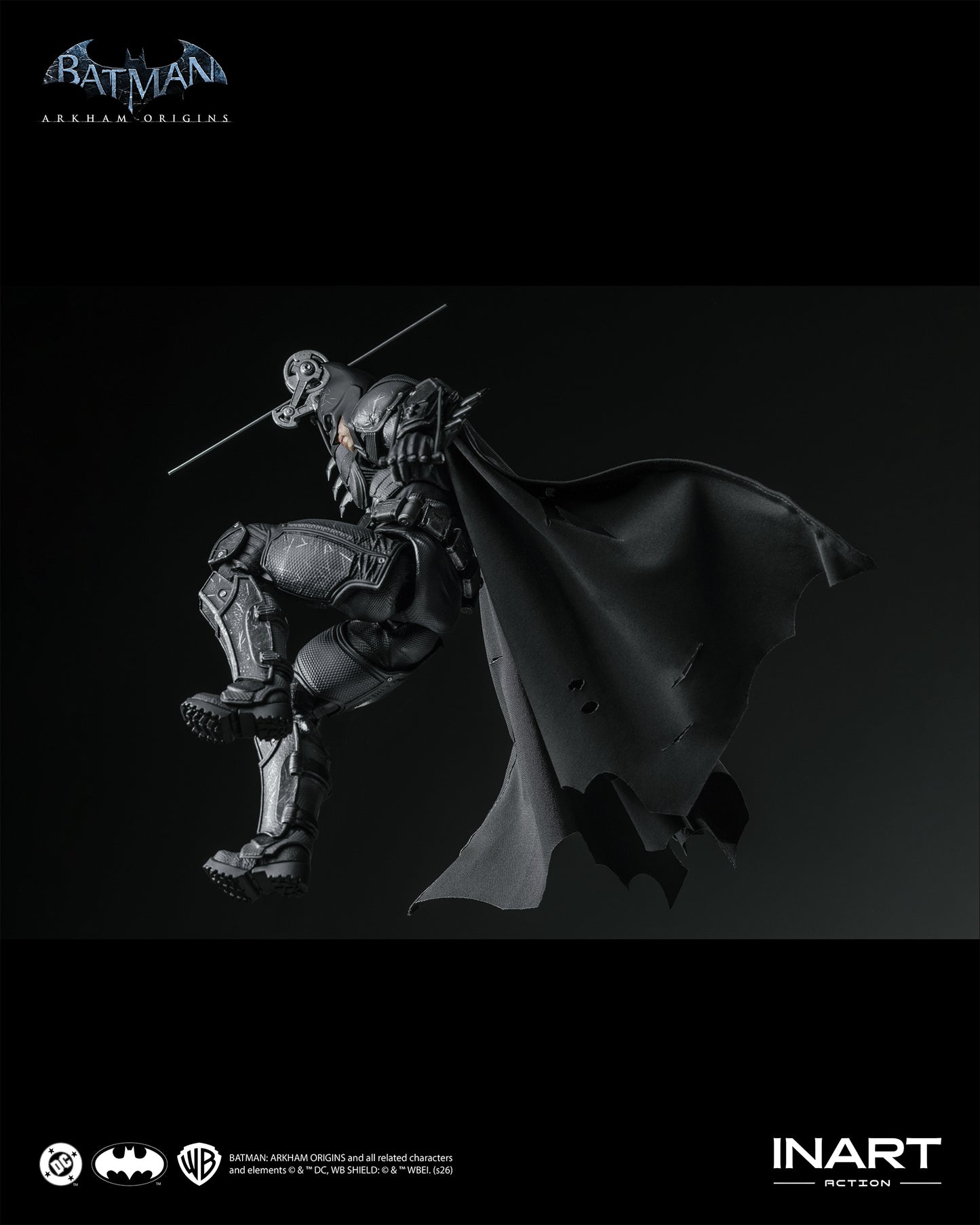 INART Action Batman: Arkham Origins Batman (Battle Damaged Version) Action Figure