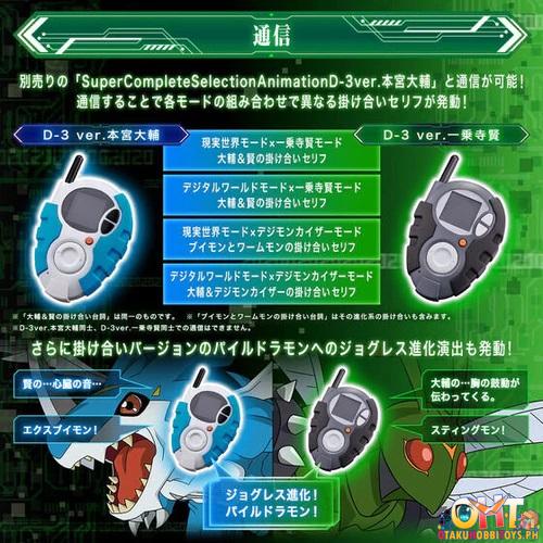 Bandai Digimon Adventure Super Complete Selection Animation D-3 ver. Ken Ichijouji