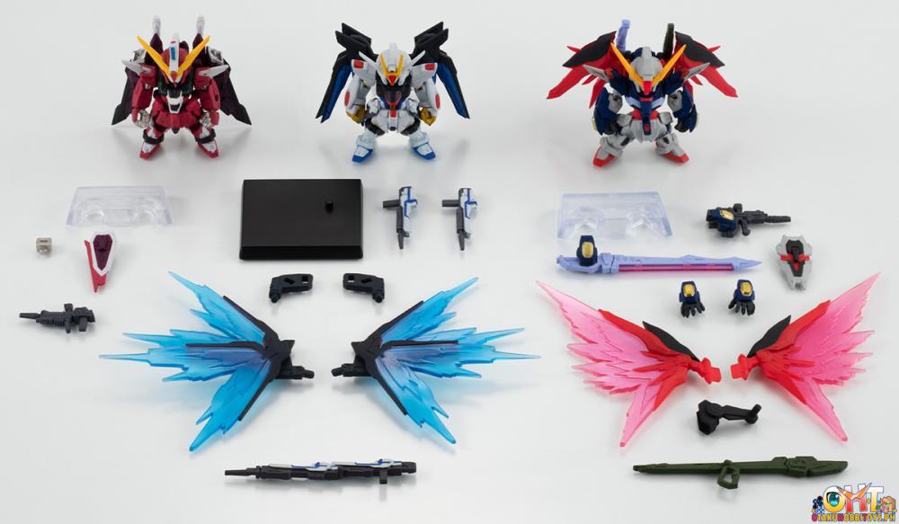 Bandai FW Gundam Converge Mobile Suit Gundam SEED Destiny 3 Piece Set W/o Gum