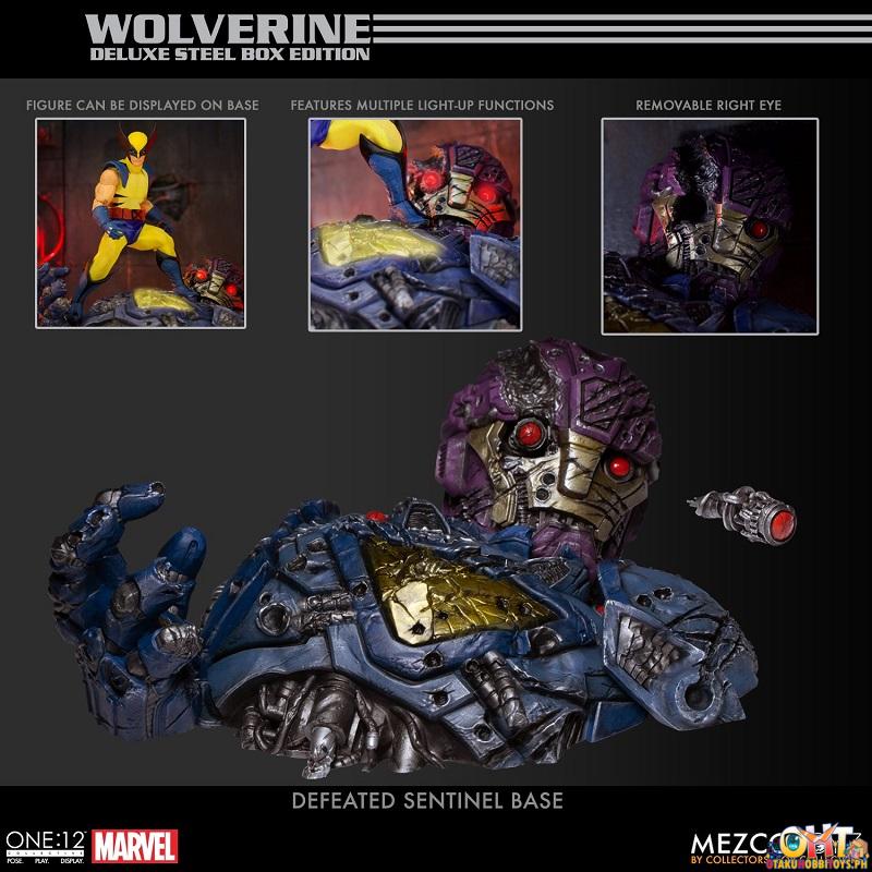 Mezco One:12 Collective Wolverine Deluxe Steel Box Edition