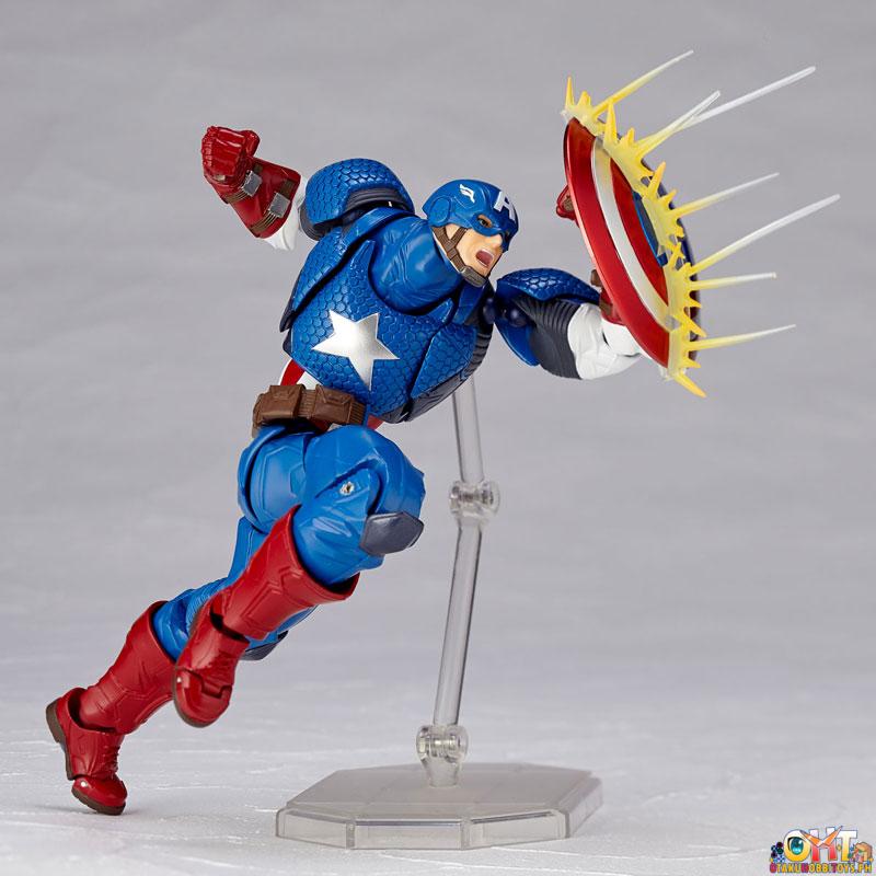 Kaiyodo Marvel Comics Figure Complex Amazing Yamaguchi No.007 Captain America
