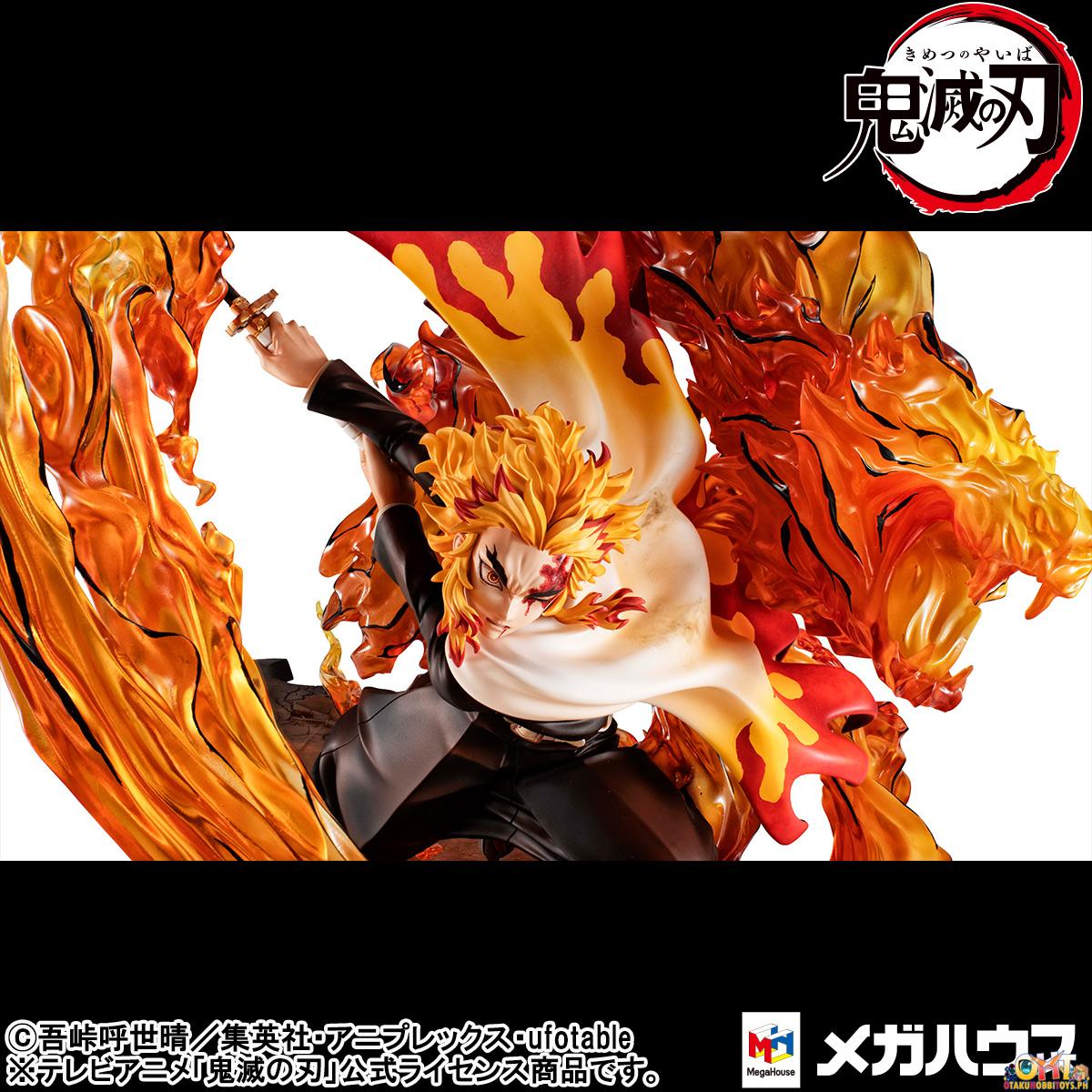 Megahouse Precious G.E.M. Series Demon Slayer: Kimetsu no Yaiba Kyojuro Rengoku Fifth Form: Flame Tiger