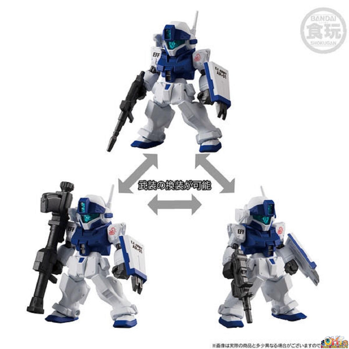 Bandai FW Gundam Converge Core Mobile Suit Gundam Side Story 0079: Rise From The Ashes White Dingo Team Set W/o Gum