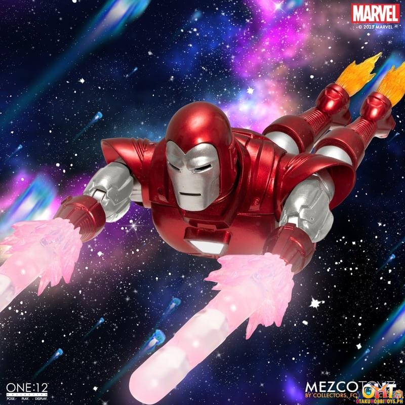 Mezco One:12 Collective Iron Man: Silver Centurion