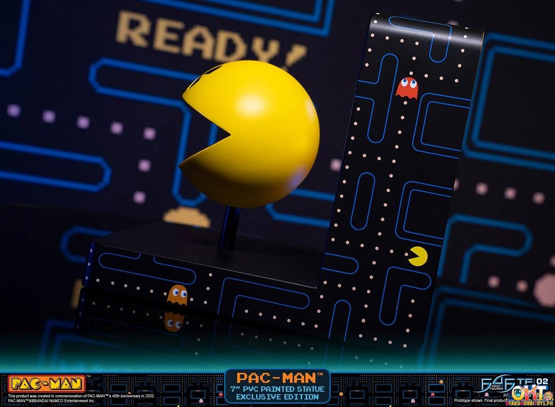 First 4 Figures 7" PVC Painted Statue PAC-MAN (Standard Edition)
