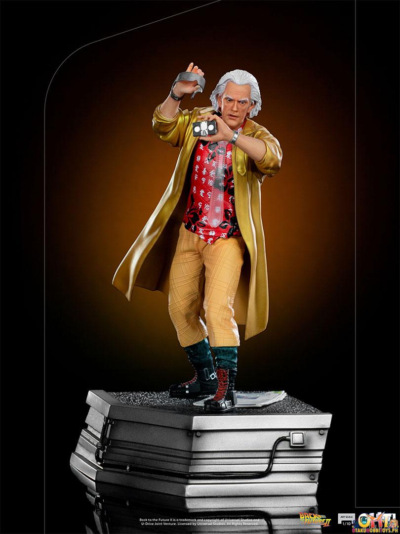 Iron Studios Back to the Future Part II 1/10 Doc Brown Art Scale