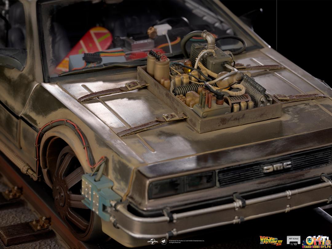 Iron Studios Back to the Future Part III 1/10 DeLorean III Art Scale