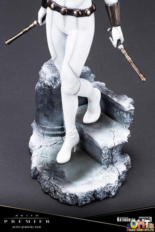 Kotobukiya ARTFX Premier Statue 1/10 Black Widow White Costume Limited Edition - MARVEL UNIVERSE