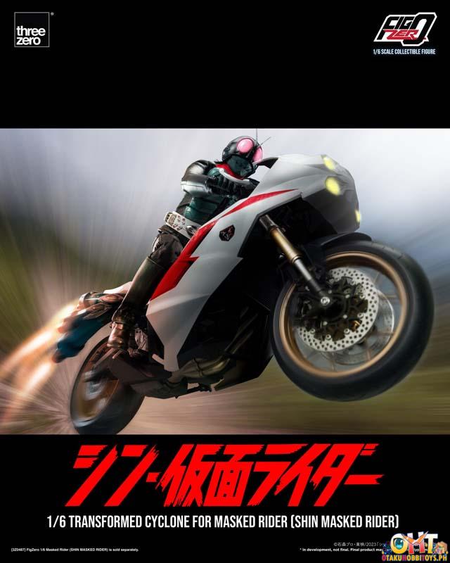 Threezero SHIN MASKED RIDER FigZero 1/6 Transformed Cyclone for Masked Rider (SHIN MASKED RIDER)