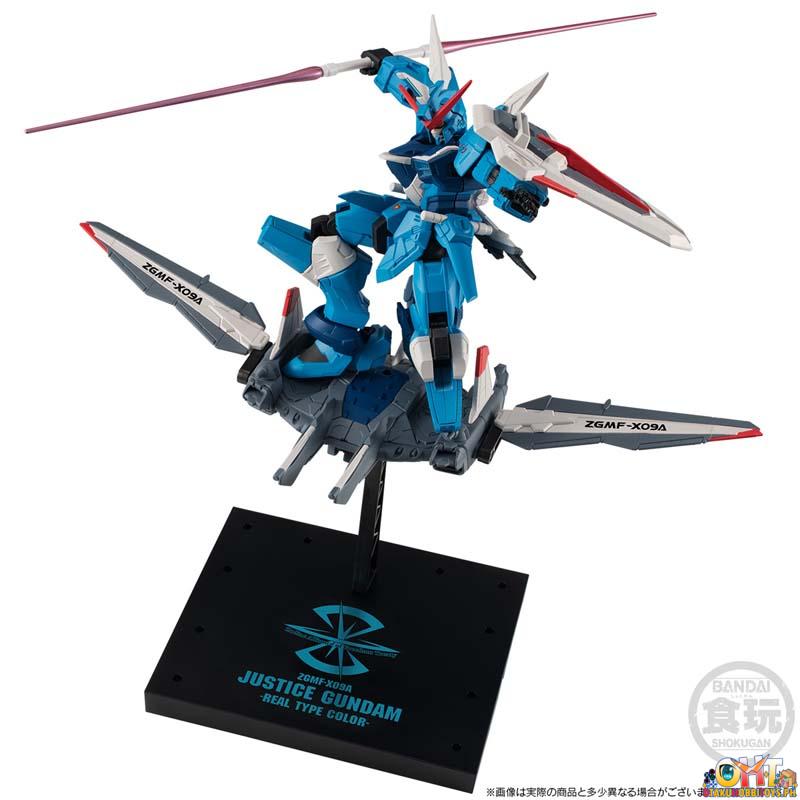 Bandai Mobile Suit Gundam G-Frame FA Freedom Gundam (REAL TYPE COLOUR) & Justice Gundam (REAL TYPE COLOUR) Set W/o Gum