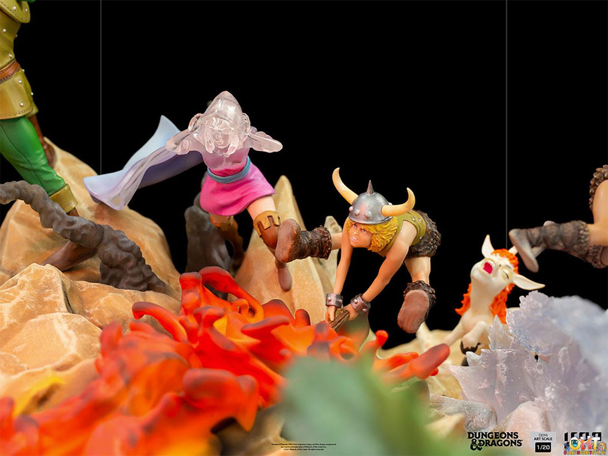 Iron Studios 1/20 Tiamat Battle Demi Art Scale - Dungeons and Dragons