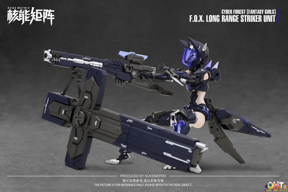 NUKE MATRIX FANTASY GIRLS Vol.1 1/12 Cyber Forest F.O.X Long Range Striker Unit
