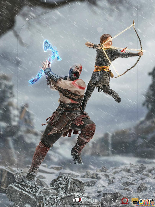 Iron Studios 1/10 Kratos and Atreus BDS Art Scale - God of War