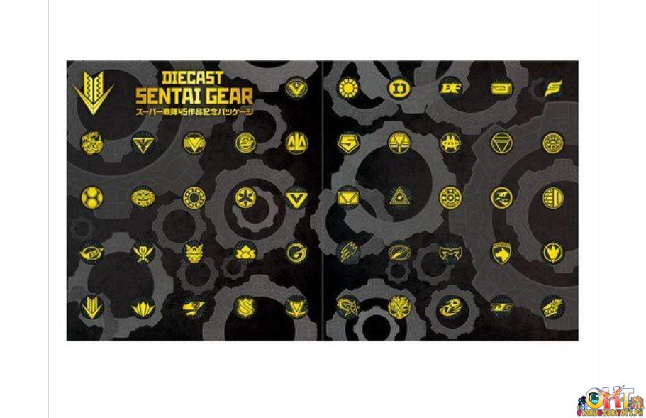 Bandai Kikai Sentai Zenkaiger Diecast Sentai Gear -Super Sentai 45 Works Commemorative Package-