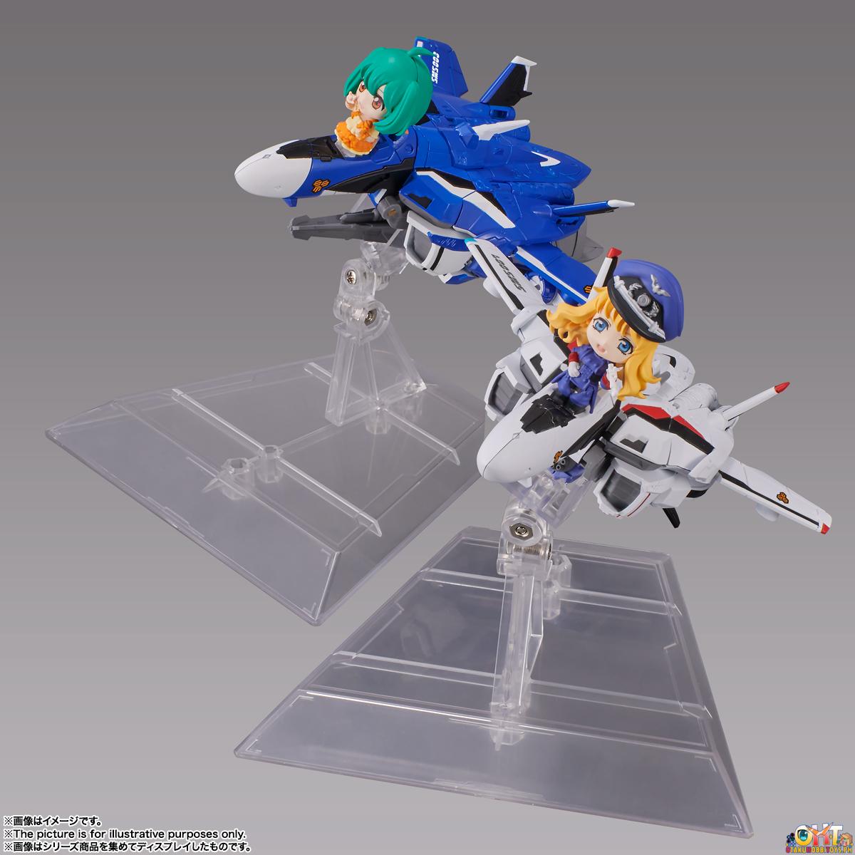 TINY SESSION VF-25G Messiah Valkyrie (Michel machine) with Ranka - MACROSS F