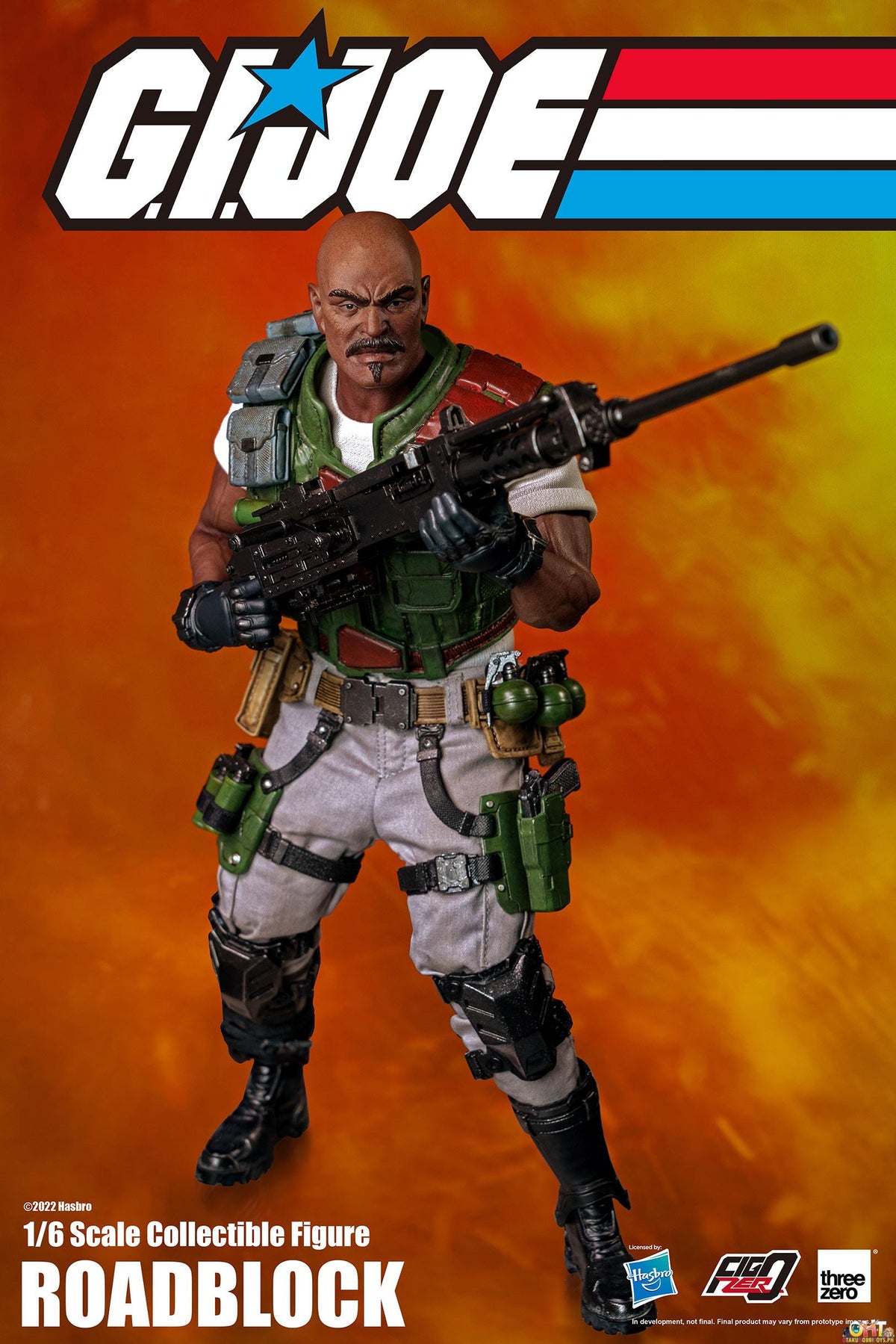 Threezero FigZero G.I. Joe 1/6 Roadblock