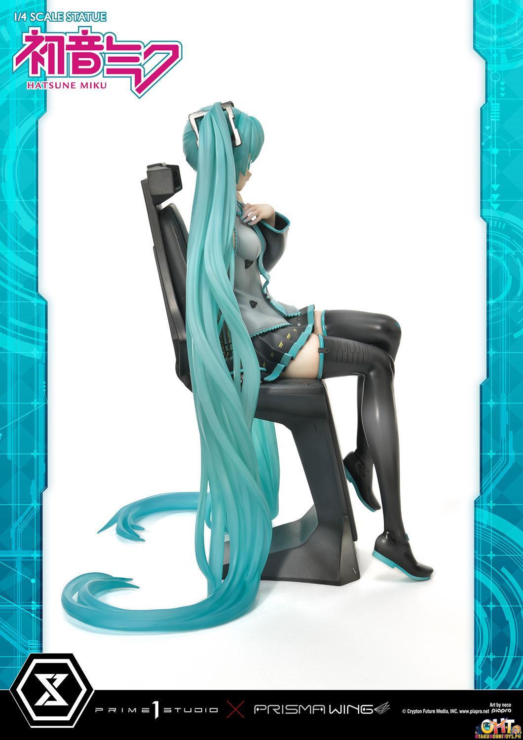 PRISMA WING Piapro Characters 1/4 Hatsune Miku "Art by neco" Scale Statue Bonus Version PWPCL-07S