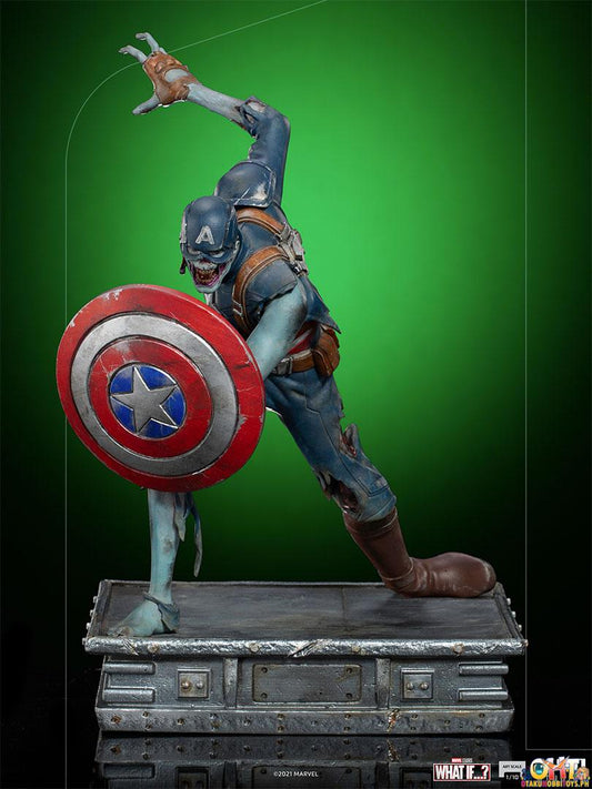 Iron Studios What If…?1/10 Zombie Captain America Art Scale