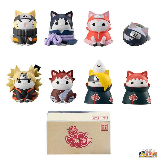 Megahouse Nyaruto!: Naruto Shippuden Akatsuki Battles Start Edition (set of 8)【with gift】