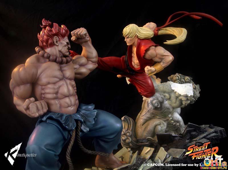 Kinetiquettes Street Fighter Battle of the Brothers – Akuma / 豪鬼 – EX Alpha diorama