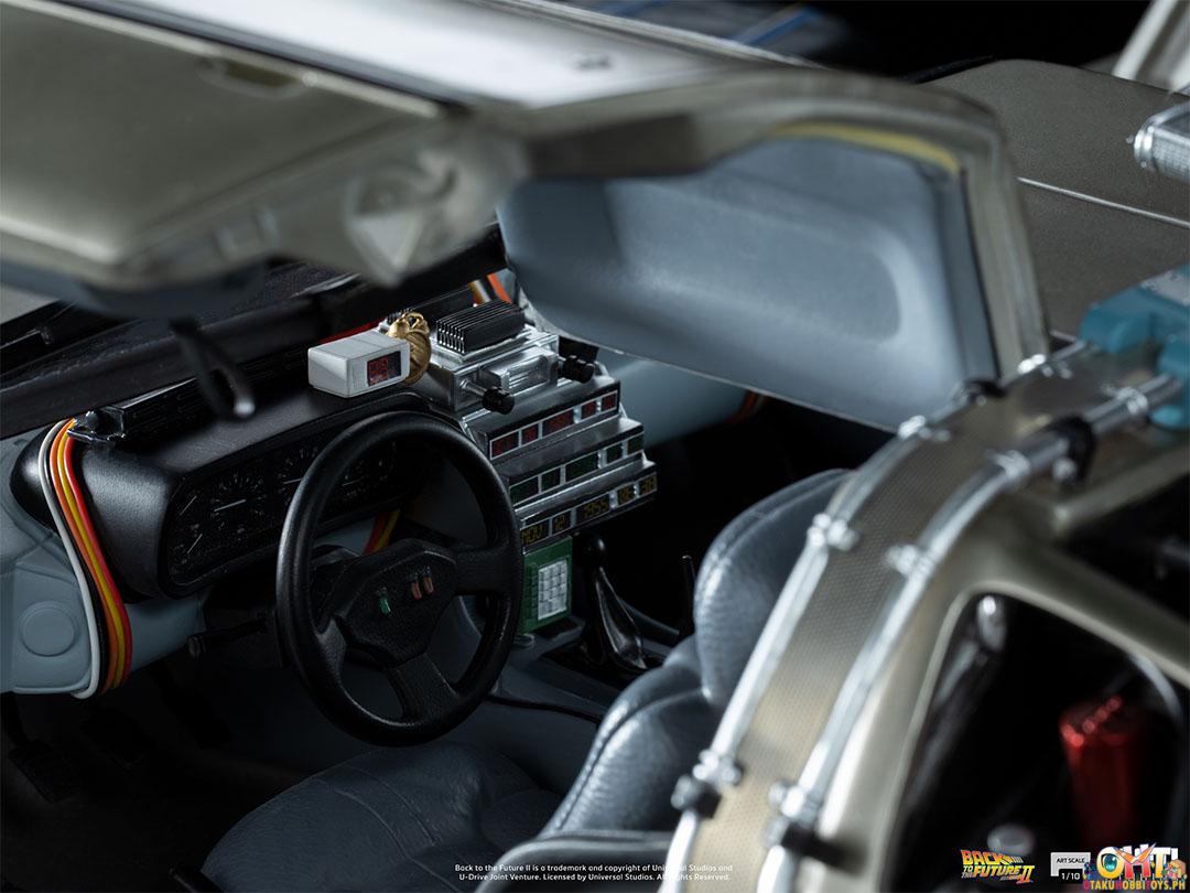 Iron Studios Back to the Future Part II 1/10 DeLorean Regular Version - Art Scale