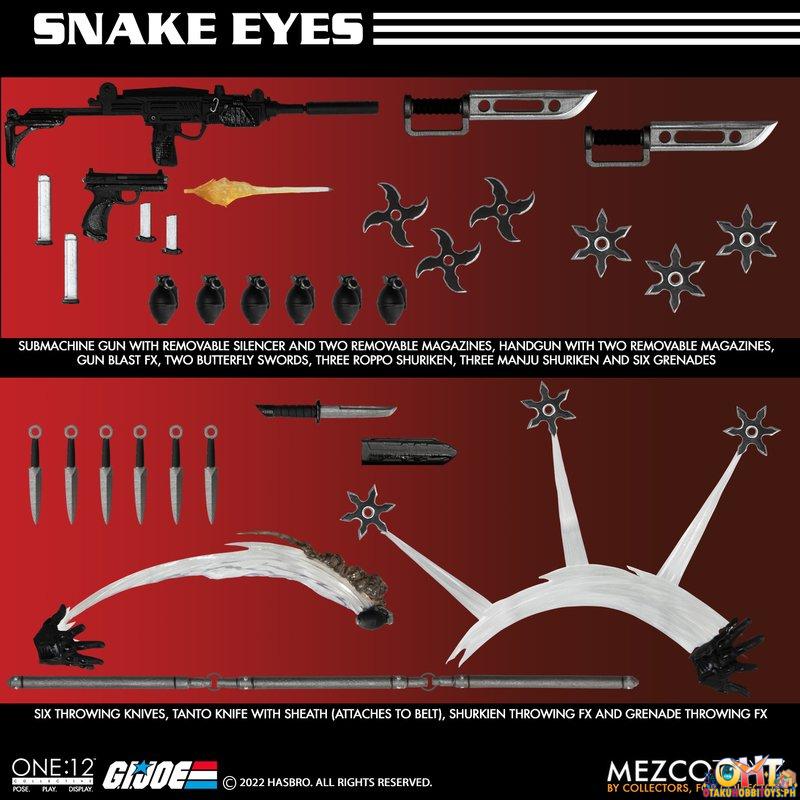 Mezco One:12 Collective G.I. Joe: Snake Eyes - Deluxe Edition